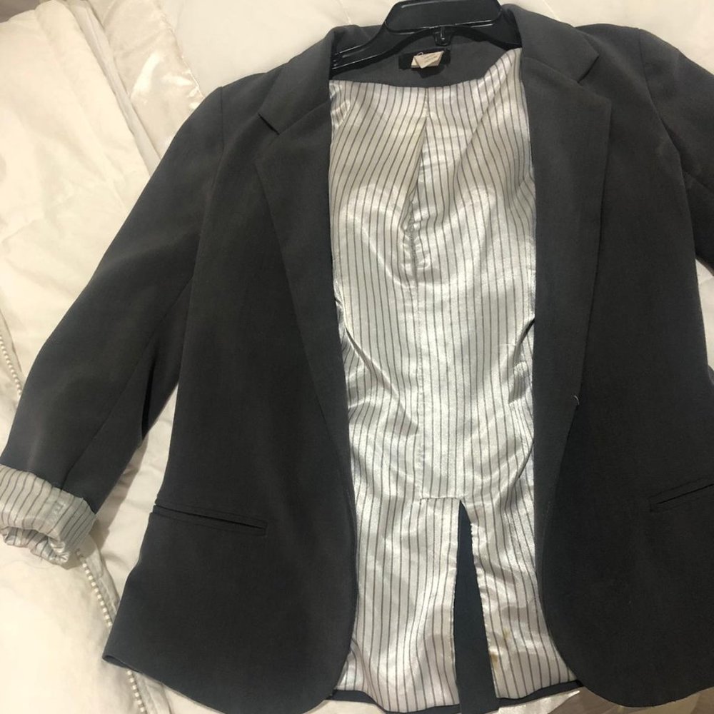 Gray Blazer